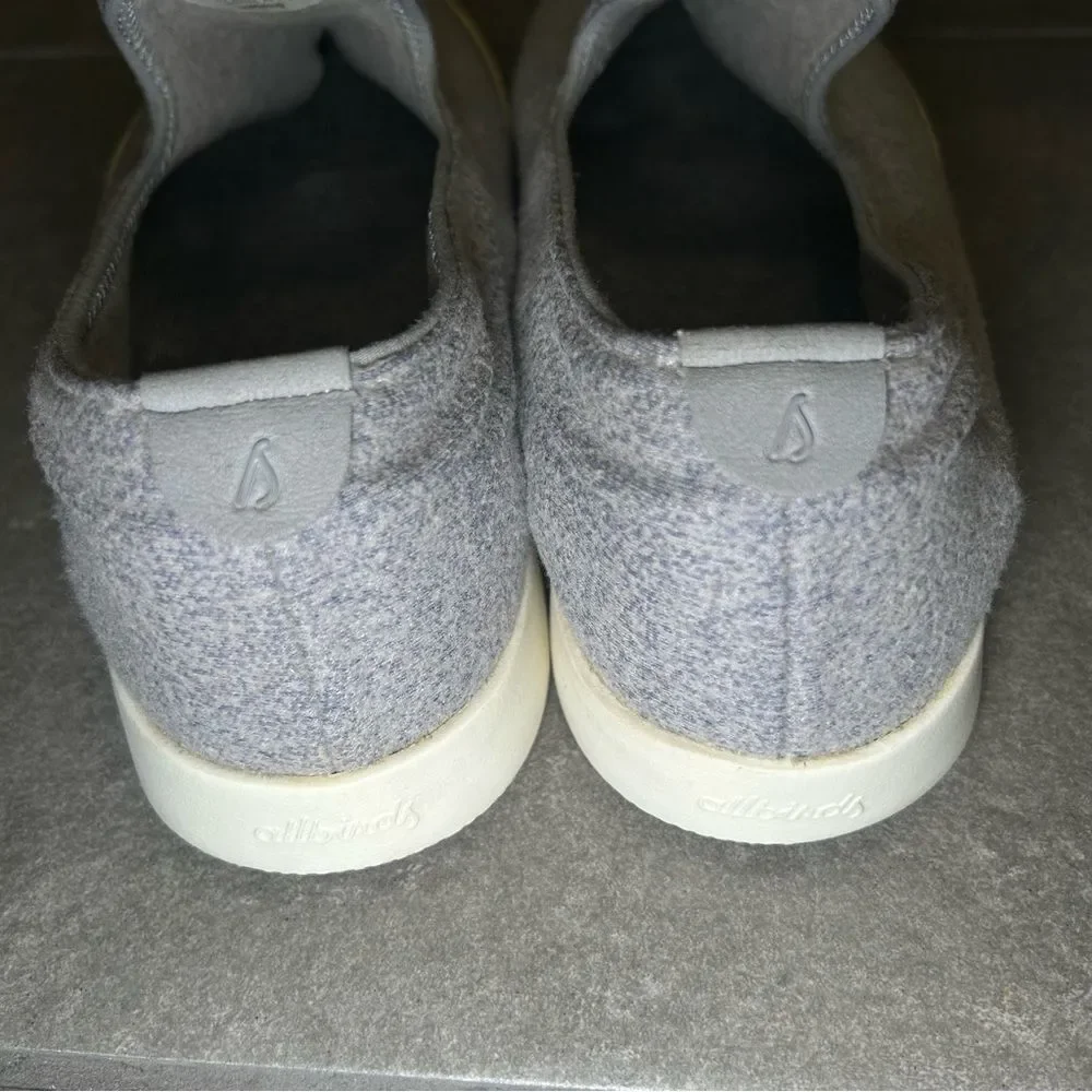Allbirds Wool Loungers Gray Slip On Casual Sneakers Women’s Shoe Size 10